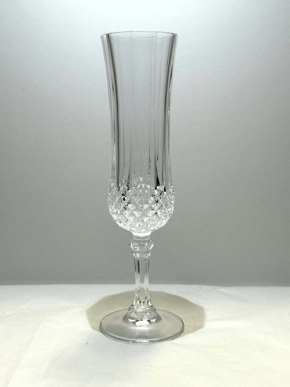 Replacement Longchamp by Cristal D'Arques Durand Crystal Champagne Flute, Clear